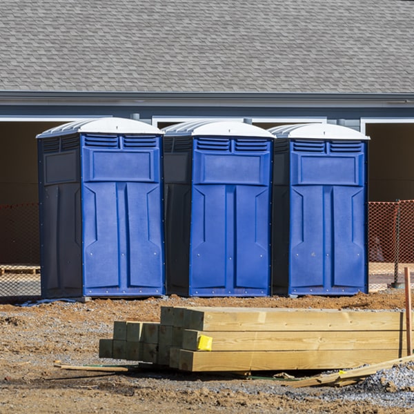 are there any additional fees associated with portable restroom delivery and pickup in Whitehawk California